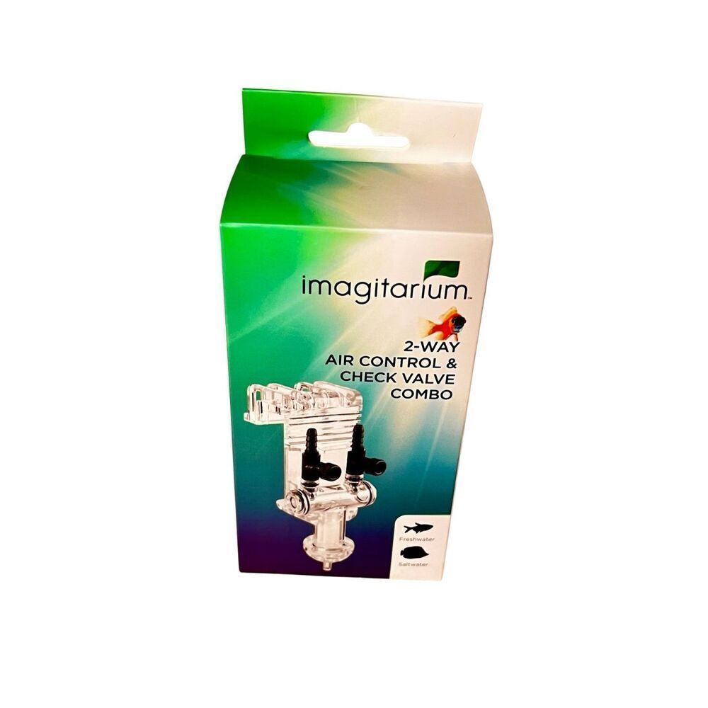 Imagitarium 2 Way Air Control & Check Valve New In Box Good For Fresh & Marine